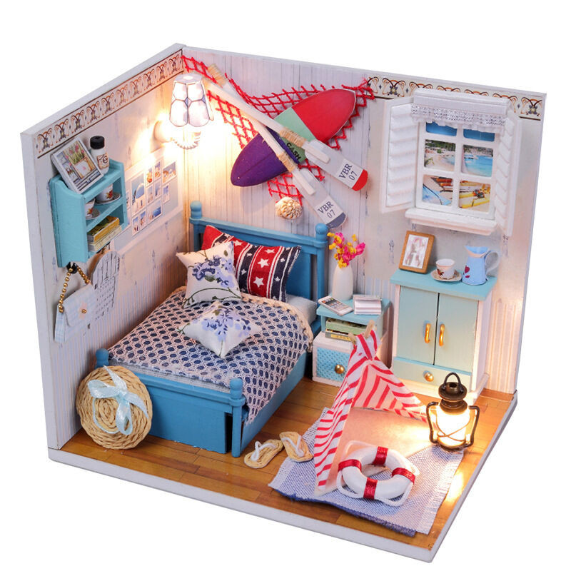 Best ideas about DIY Doll House Kits
. Save or Pin New Kits DIY Wood Dollhouse miniature with LED Furniture Now.