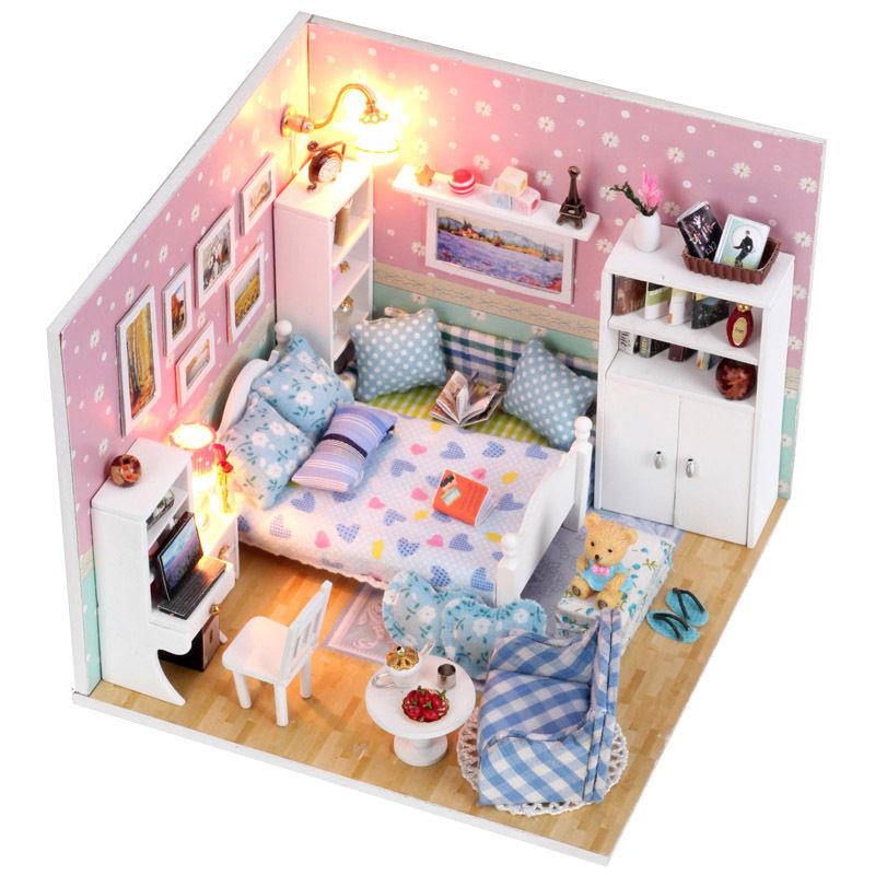 Best ideas about DIY Doll House Kits
. Save or Pin Kits dream DIY Wood Dollhouse miniature with Furniture Now.