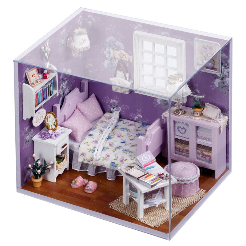 Best ideas about DIY Doll House Kits
. Save or Pin New Dollhouse Miniature DIY Kit with Cover Wood Toy Dolls Now.