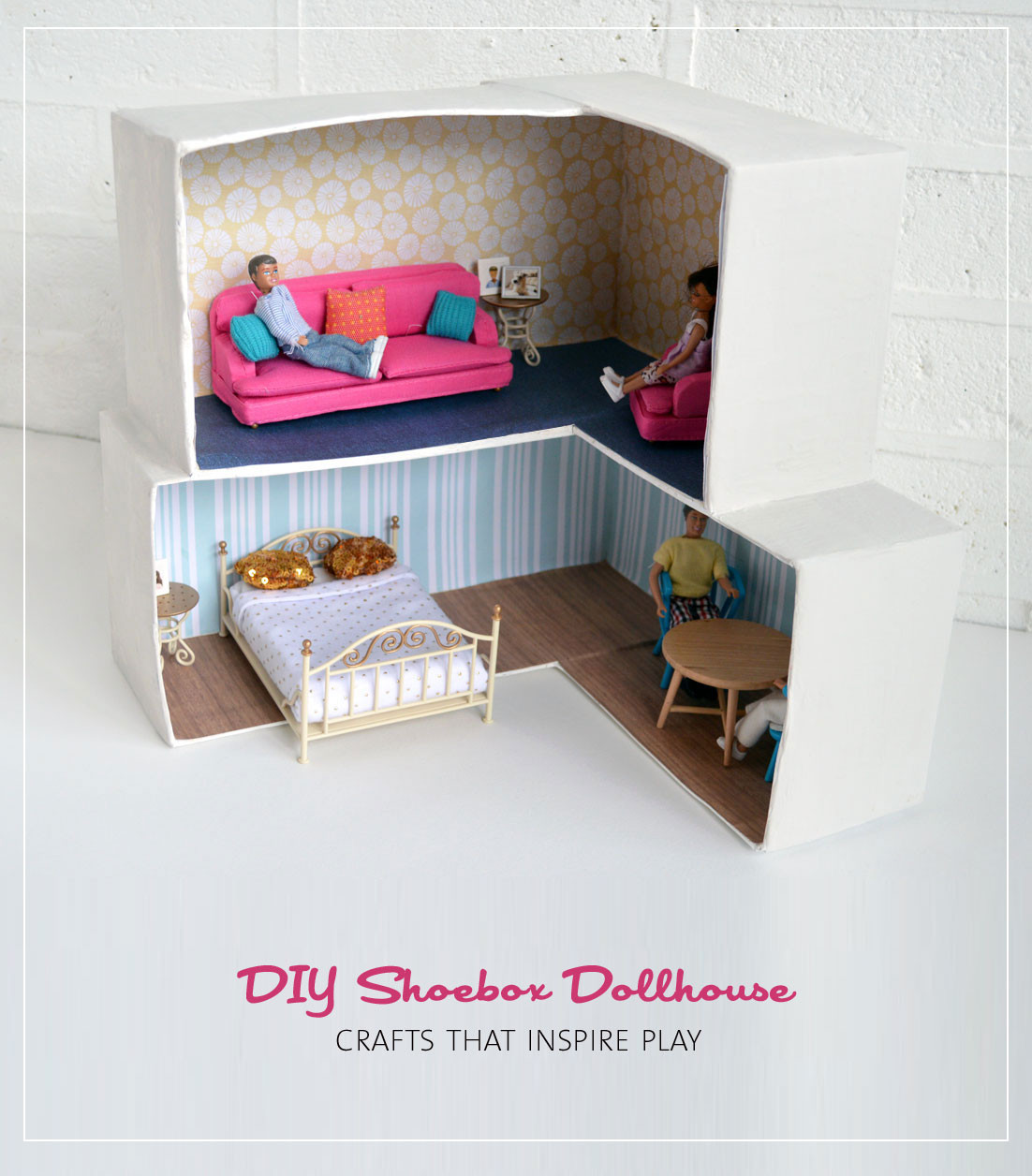 Best ideas about DIY Doll Houses
. Save or Pin MollyMooCrafts Cardboard Crafting DIY Dollhouse Now.