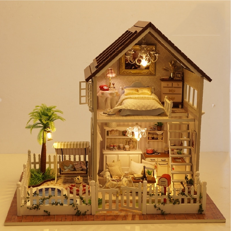 Best ideas about DIY Doll Houses
. Save or Pin Assembling DIY Doll House Wooden Doll Houses Miniature DIY Now.