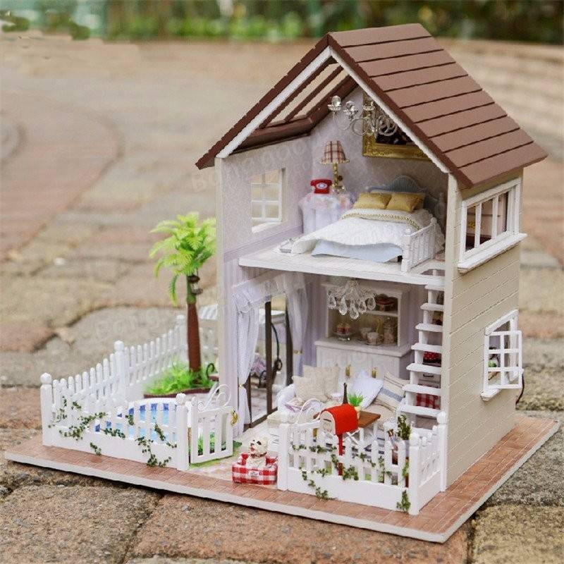 Best ideas about DIY Doll Houses
. Save or Pin Cuteroom 1 24DIY Miniature Voice activated LED Light&Music Now.