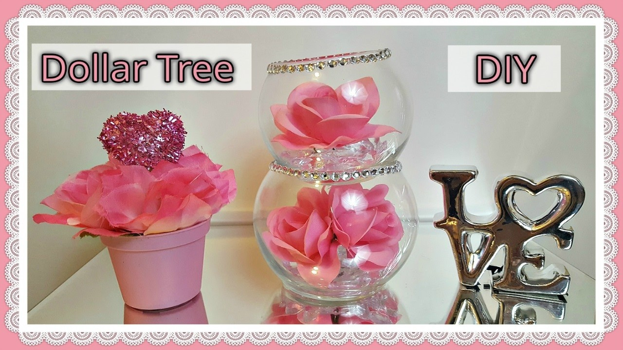 Best ideas about DIY Dollar Tree Crafts
. Save or Pin Dollar Tree DIY Valentines Day 2017 Glam Floral Rose Now.