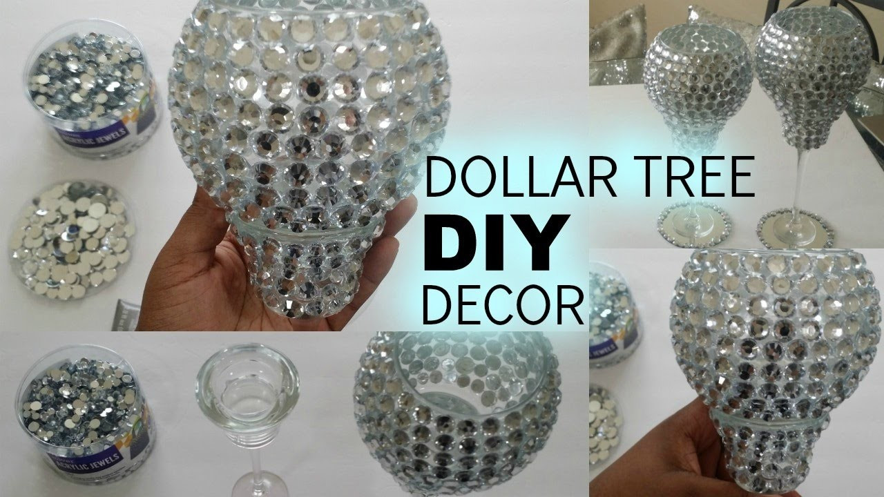 Best ideas about DIY Dollar Tree Crafts
. Save or Pin DIY Dollar Tree Bling Candle Holders Now.
