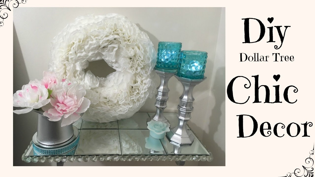 Best ideas about DIY Dollar Tree Decor
. Save or Pin DIY DOLLAR TREE CHIC HOME DECOR Now.