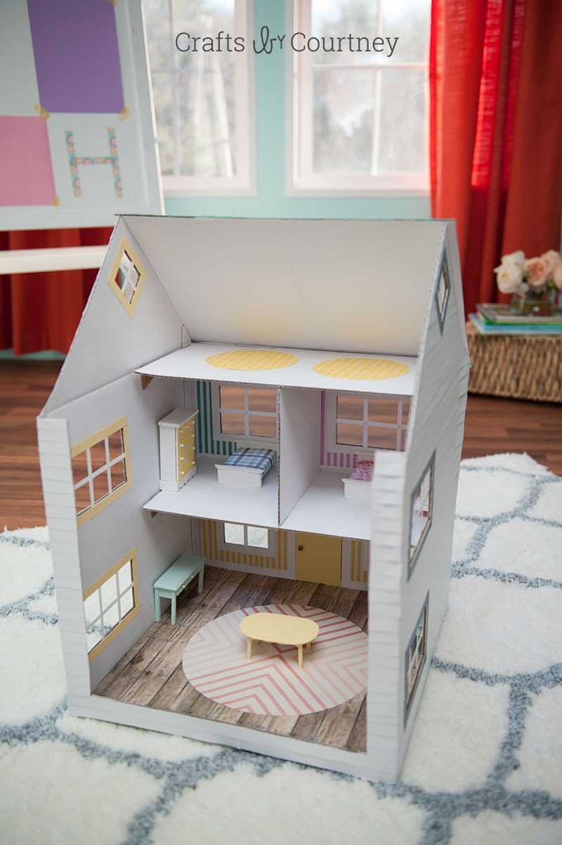 Best ideas about DIY Dolls House
. Save or Pin Cardboard Box Craft DIY Dollhouse Now.