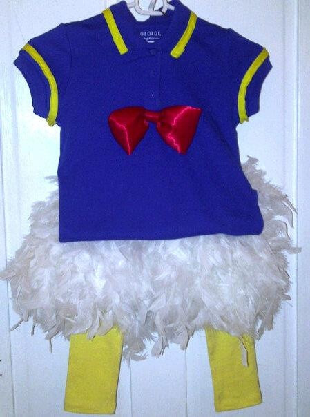 Best ideas about DIY Donald Duck Costume
. Save or Pin Donald Duck DIY Costume George shirt yellow ribbon red Now.