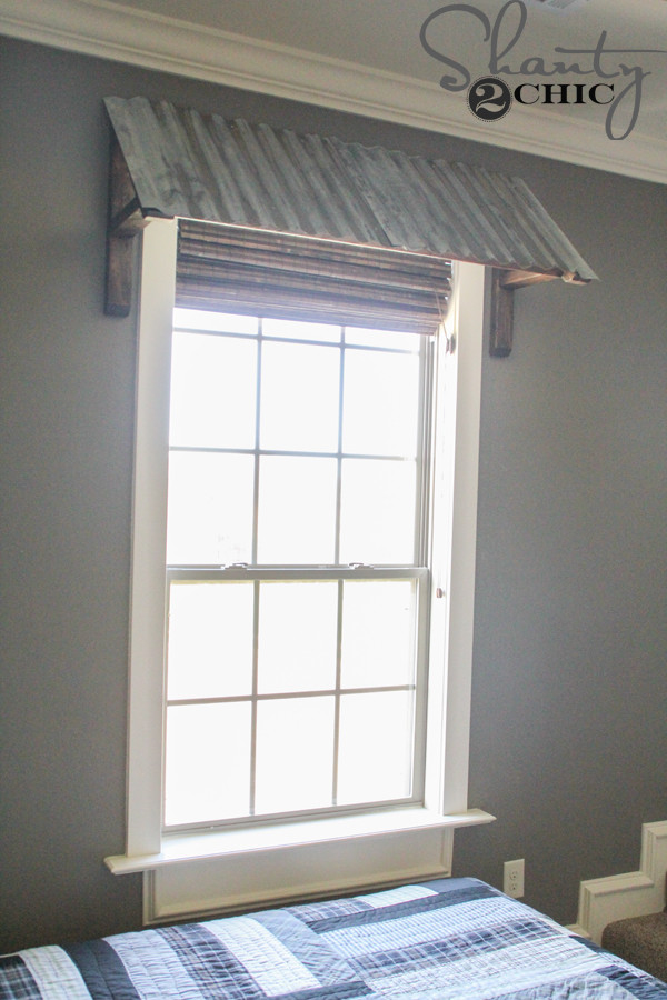 Best ideas about DIY Door Awning
. Save or Pin DIY Corrugated Metal Awning Shanty 2 Chic Now.