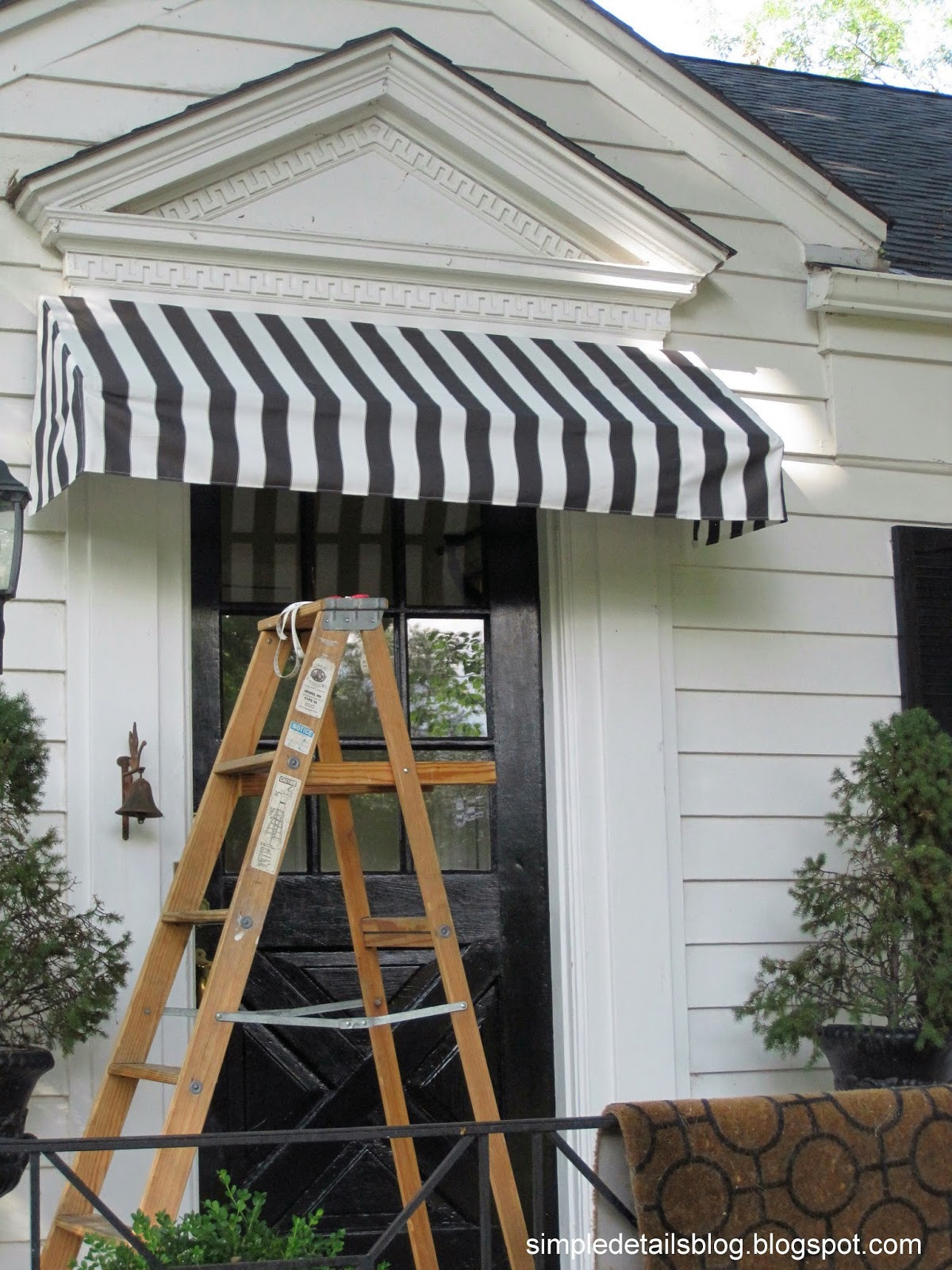 Best ideas about DIY Door Awning
. Save or Pin Simple Details diy awning tutorial Now.