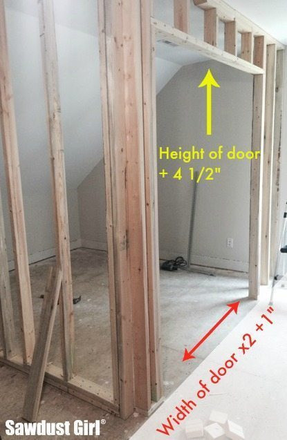 Best ideas about DIY Door Frame
. Save or Pin How to install a pocket door frame Sawdust Girl Now.