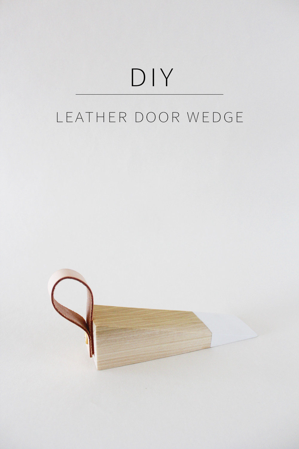 Best ideas about DIY Door Stoppers
. Save or Pin DIY Leather Door Wedge Home Made By Carmona Now.