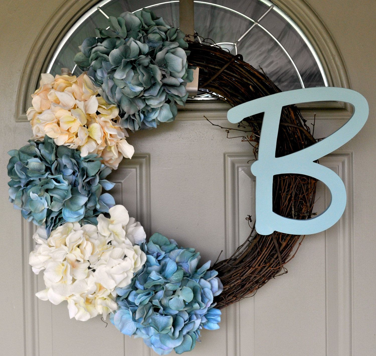 Best ideas about DIY Door Wreaths
. Save or Pin Hydrangea Wreath Easy DIY project Perfect summer wreath Now.