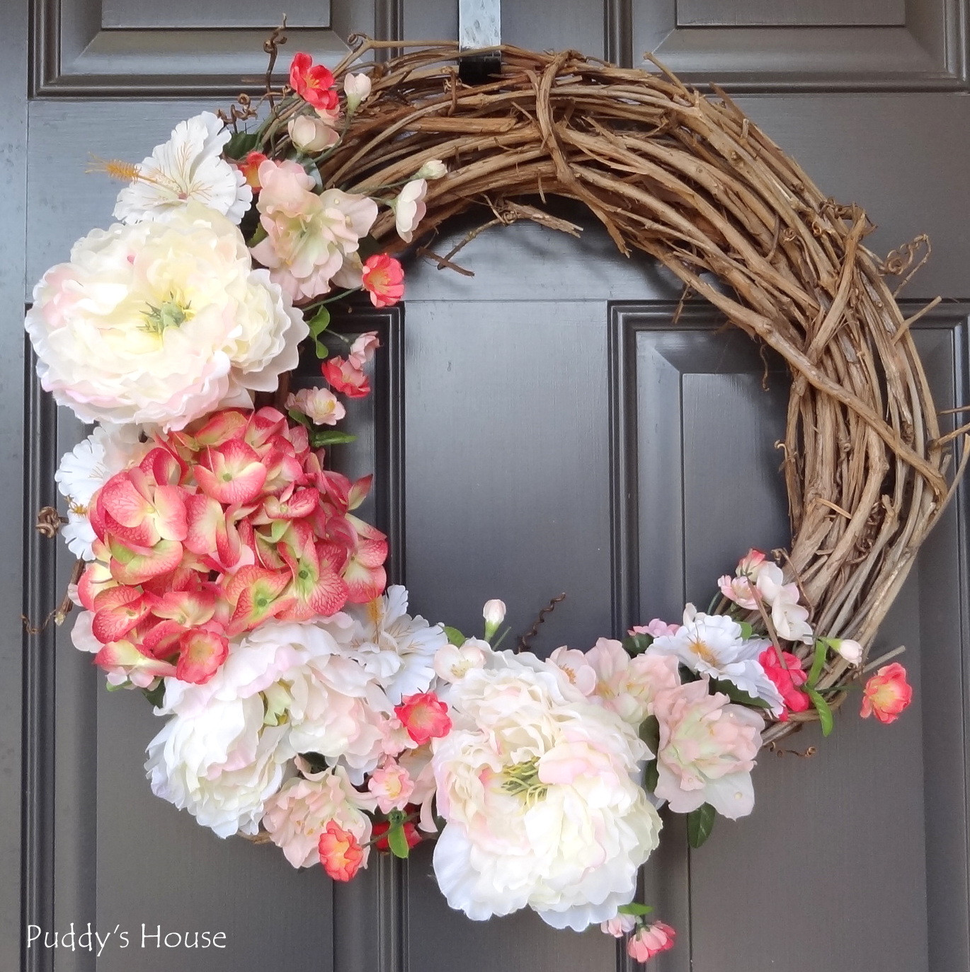 Best ideas about DIY Door Wreaths
. Save or Pin 2014 DIY Spring Wreath – Puddy s House Now.