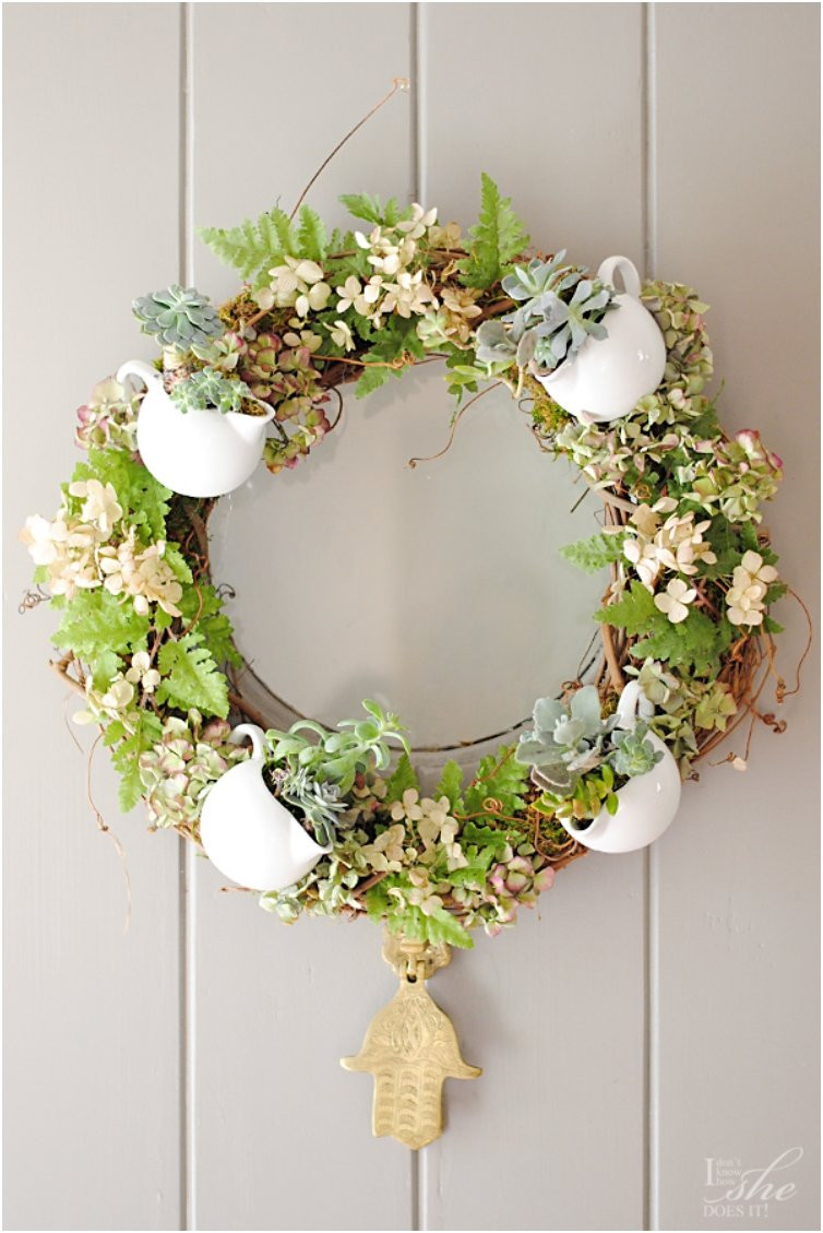 Best ideas about DIY Door Wreaths
. Save or Pin Give Spring A Warm Wel e With 18 Flowery DIY Wreaths Now.