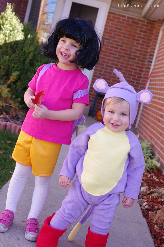 Best ideas about DIY Dora Costume
. Save or Pin DIY Dora and Boots costumes The Mombot Now.