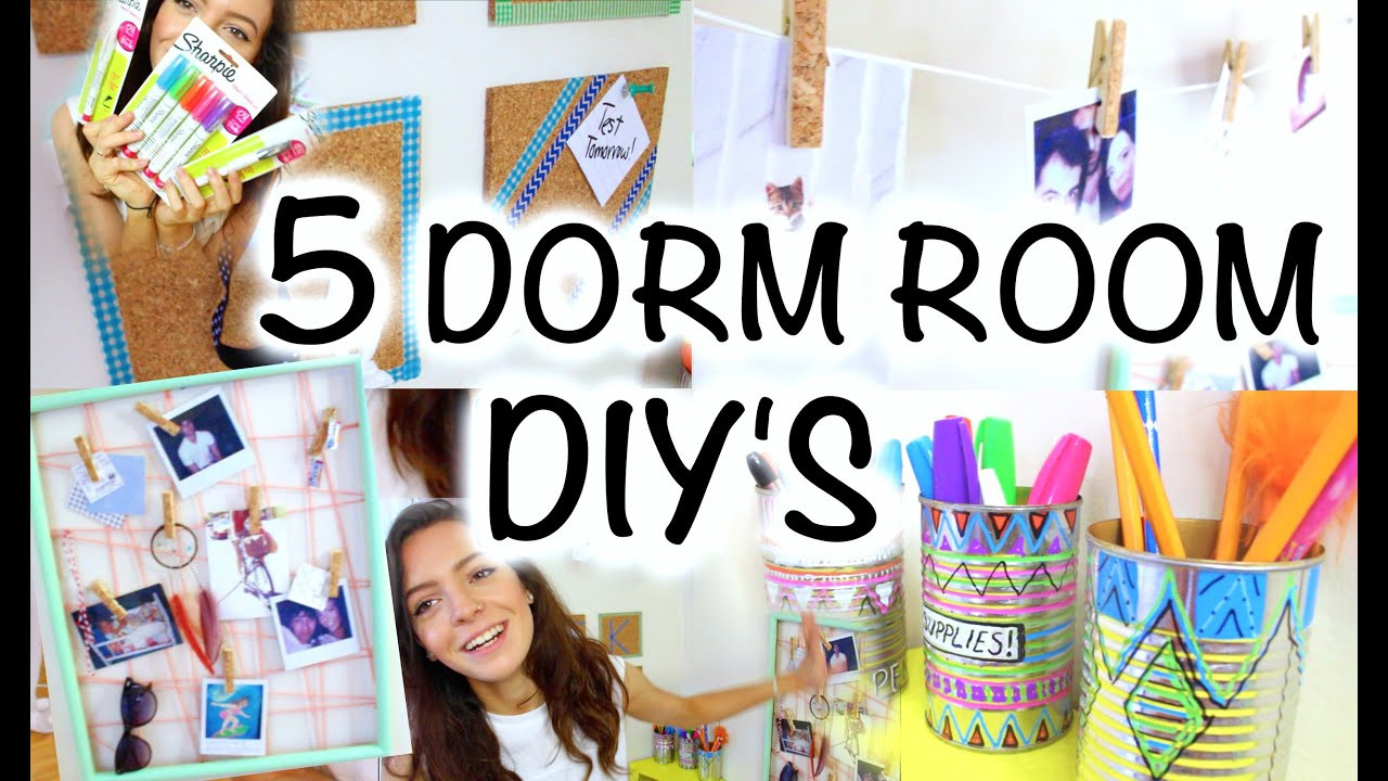 Best ideas about DIY Dorm Room Decorations
. Save or Pin DIY DORM ROOM DECOR Now.