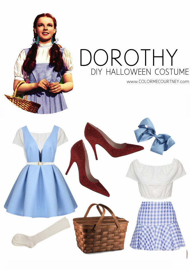 Best ideas about DIY Dorothy Costume
. Save or Pin Easy DIY Halloween Costumes Dorthy from Wizard of Oz Now.