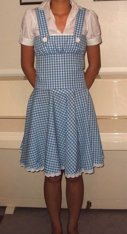 Best ideas about DIY Dorothy Costume No Sew
. Save or Pin DIY FREE and Easy Dorothy Pinafore Dress Sewing Pattern Now.