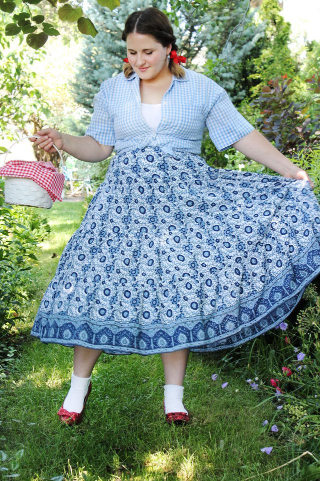 Best ideas about DIY Dorothy Costume No Sew
. Save or Pin DIY No Sew Dorothy Inspired Costume Now.