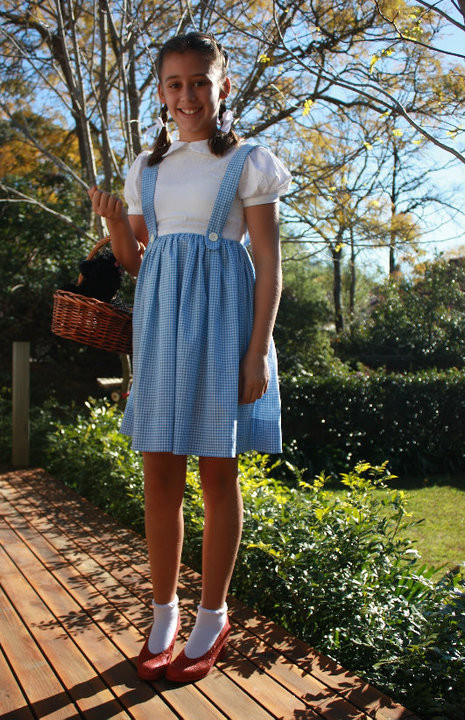 Best ideas about DIY Dorothy Costume No Sew
. Save or Pin Dorothy Costume Dress – Sewing Projects Now.