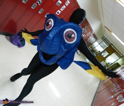 Best ideas about DIY Dory Costume
. Save or Pin Finding Nemo DIY Dory Costume Now.