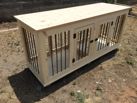 Best ideas about DIY Double Dog Crate Plans
. Save or Pin Custom Double Dog Kennel – Dailey Woodworks Now.