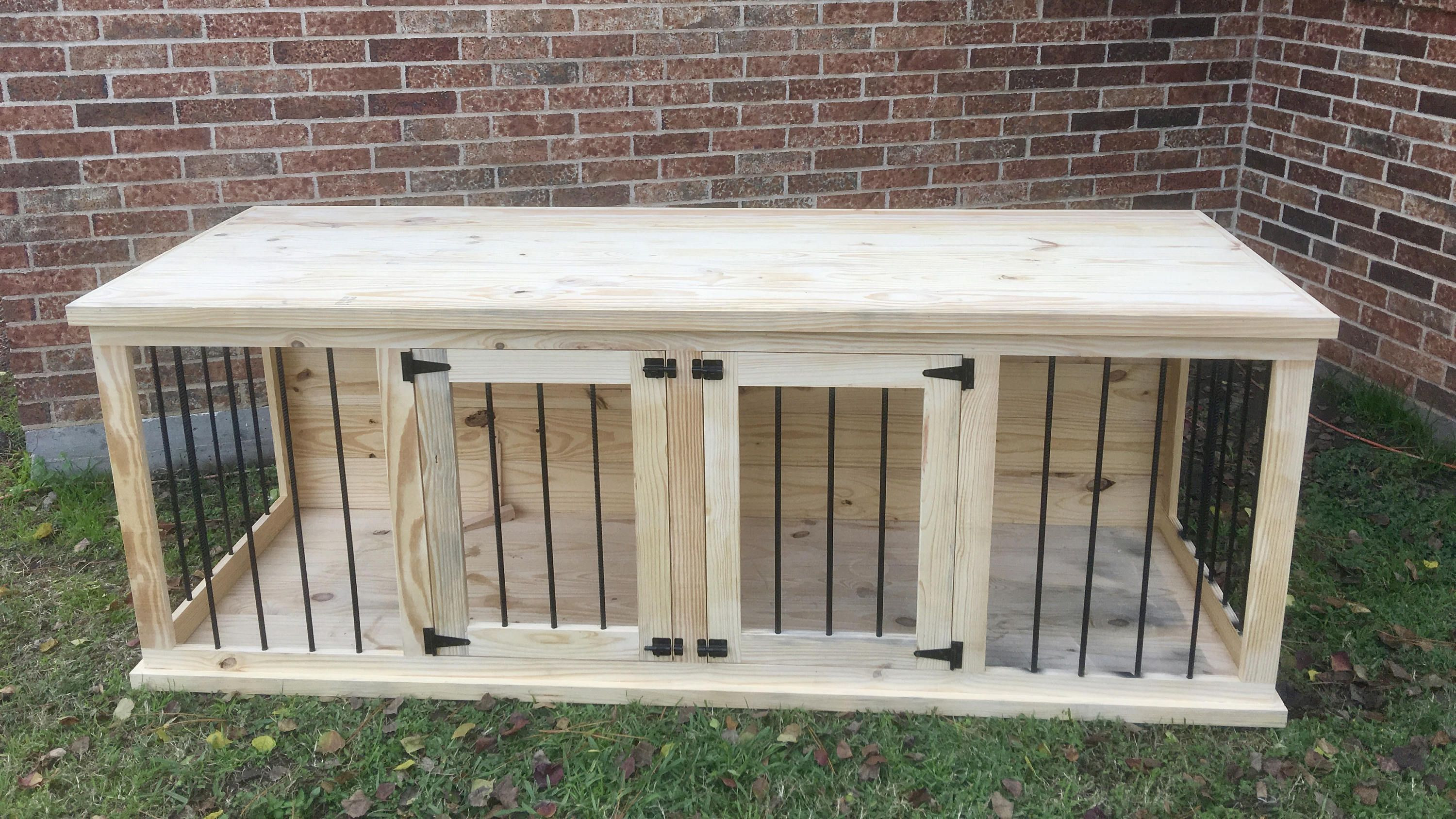 Best ideas about DIY Double Dog Crate Plans
. Save or Pin Plans to Build Your Own Wooden Double Dog Kennel Size Now.