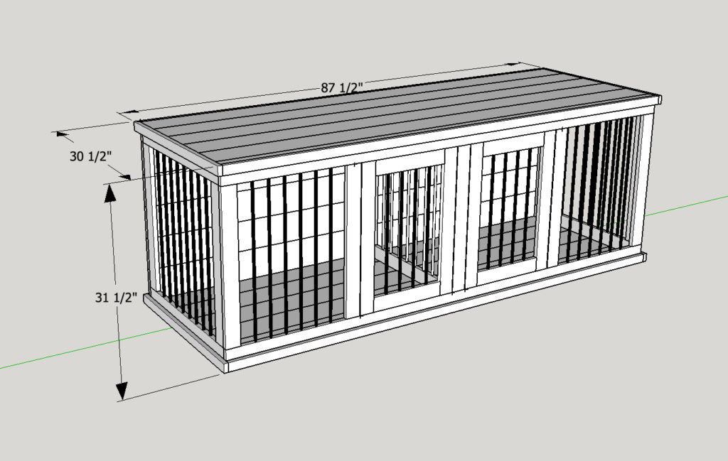 Best ideas about DIY Double Dog Crate Plans
. Save or Pin Custom Wood Dog Kennels Single & Double Dog Kennels Now.