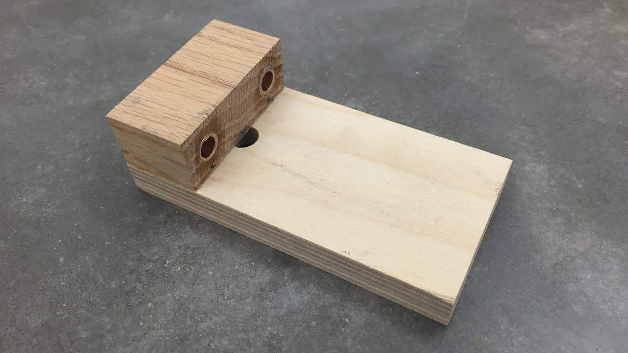 Best ideas about DIY Dowel Jig
. Save or Pin Make a Simple Doweling Jig Now.