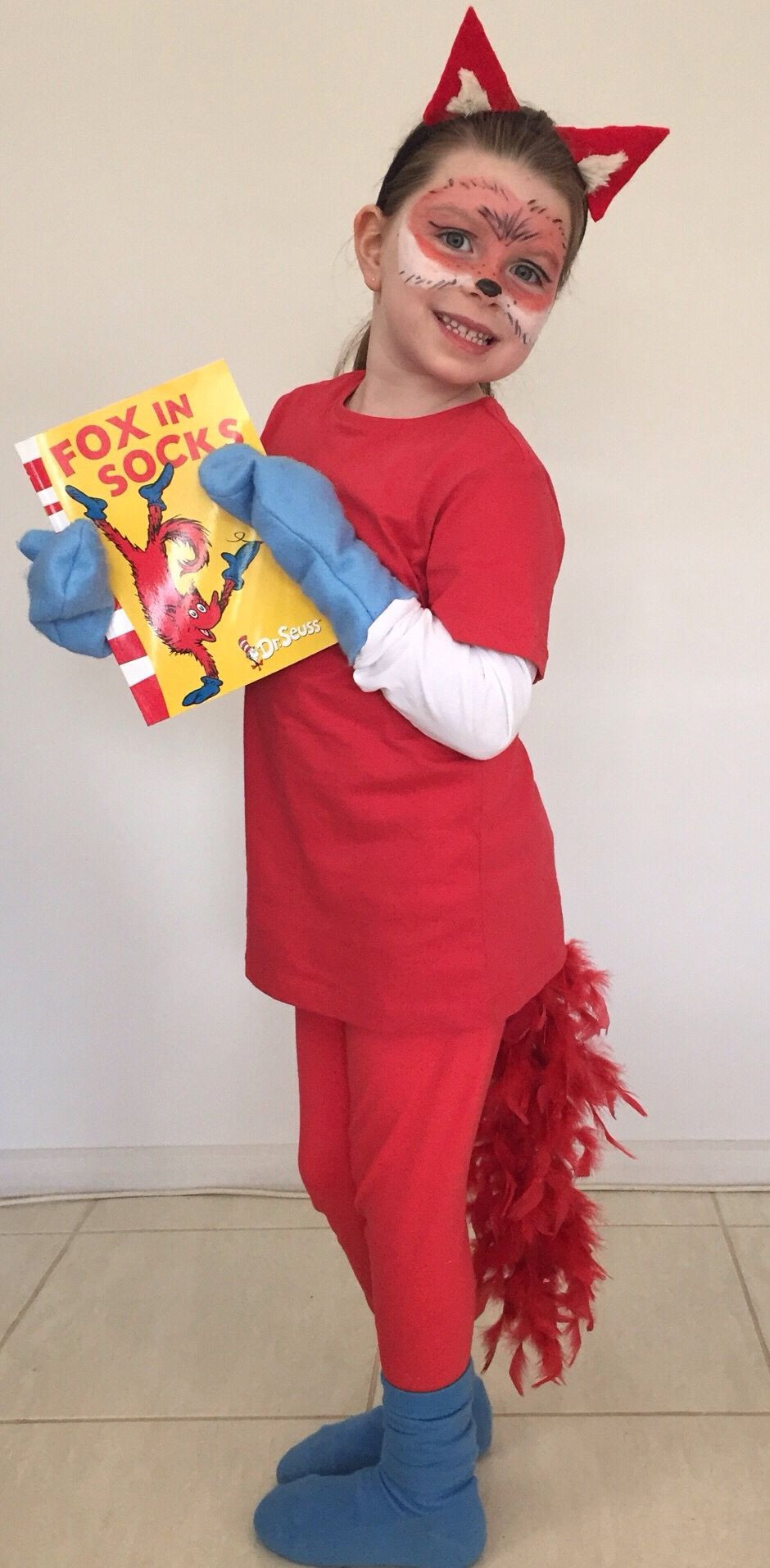 Best ideas about DIY Dr Seuss Character Costumes
. Save or Pin Fox in socks costume … Now.