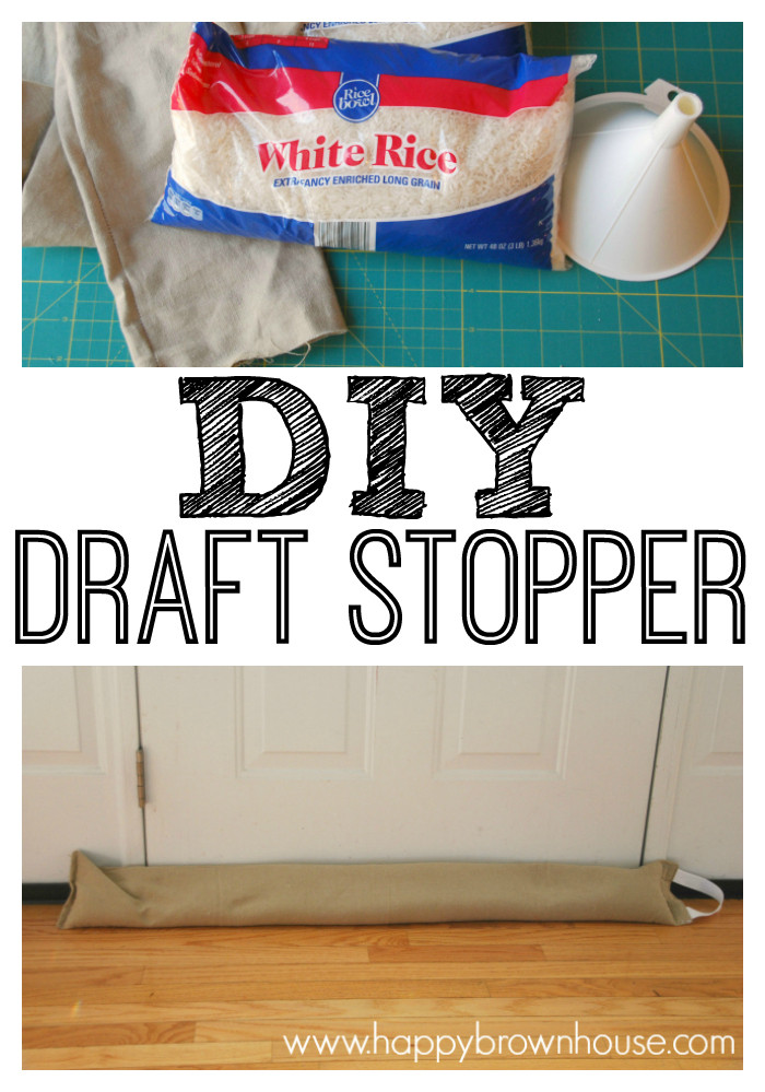 Best ideas about DIY Draft Stopper
. Save or Pin DIY Door Draft Stopper Easy Sewing Project Now.