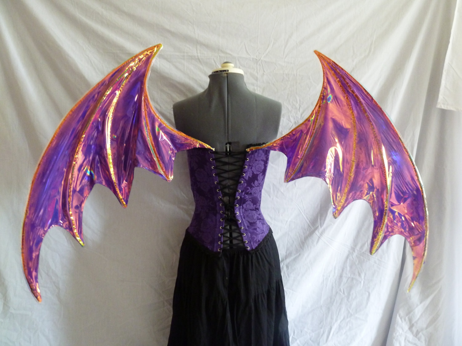 Best ideas about DIY Dragon Wings
. Save or Pin Custom order for Dragon Bat Cosplay wings Now.