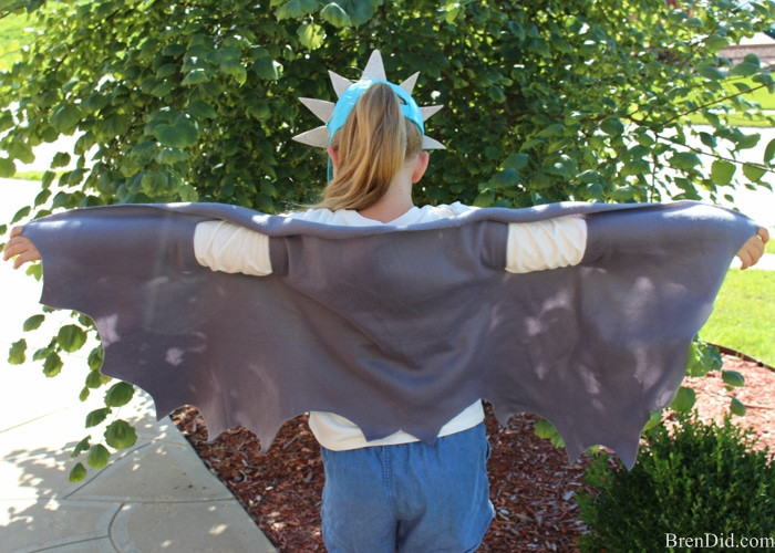Best ideas about DIY Dragon Wings
. Save or Pin How to Train Your Dragon DIY No Sew Dragon Wings Bren Did Now.