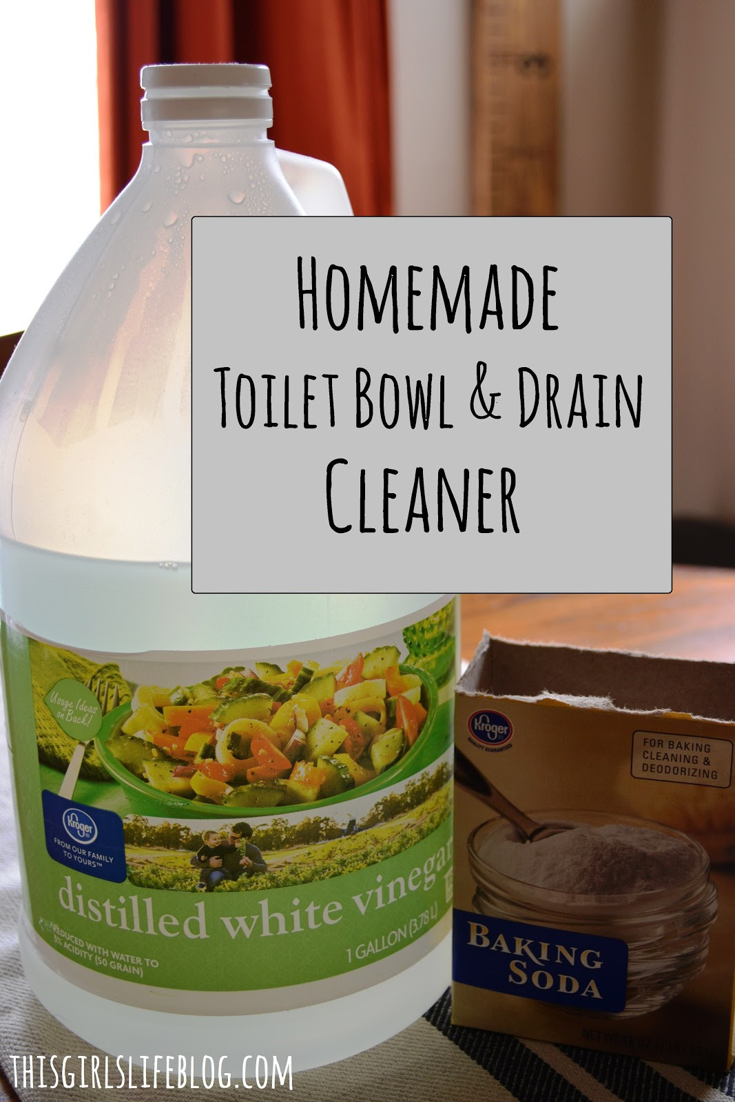Best ideas about DIY Drain Cleaner
. Save or Pin Homemade Toilet Bowl & Drain Cleaner This Girl s Life Blog Now.