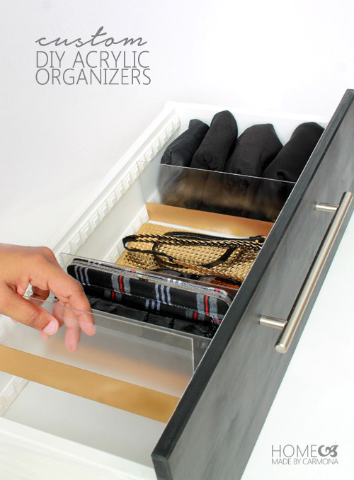 Best ideas about DIY Drawer Dividers
. Save or Pin IHeart Organizing UHeart Organizing DIY Acrylic Drawer Now.