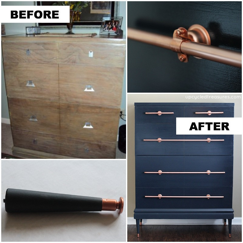 Best ideas about DIY Drawer Pulls
. Save or Pin DIY Copper Pipe Drawer Pulls Now.