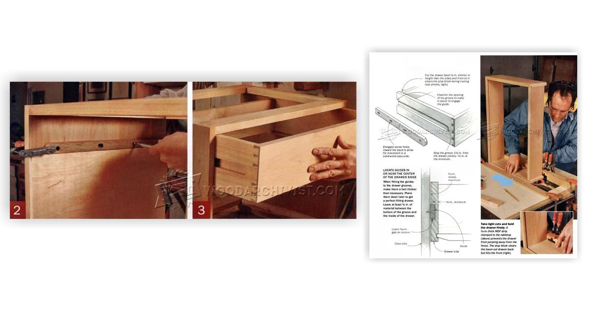 Best ideas about DIY Drawer Slides
. Save or Pin DIY Wooden Drawer Slides • WoodArchivist Now.