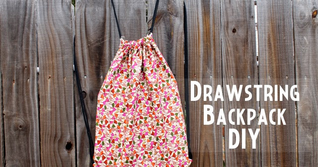 Best ideas about DIY Drawstring Bag
. Save or Pin punk projects Drawstring Backpack DIY Now.