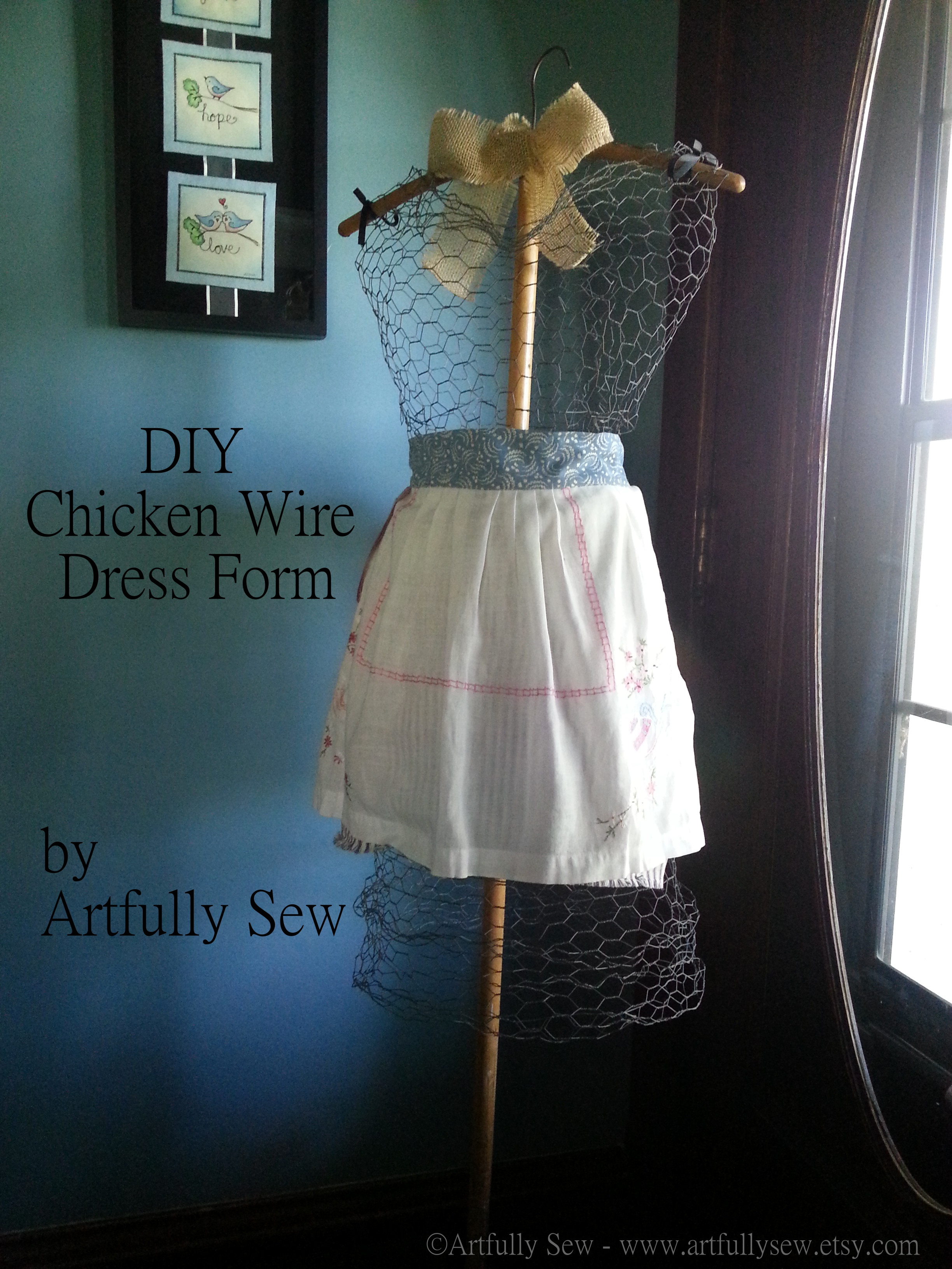Best ideas about DIY Dress Form
. Save or Pin DIY Dress Form from Chicken Wire Now.