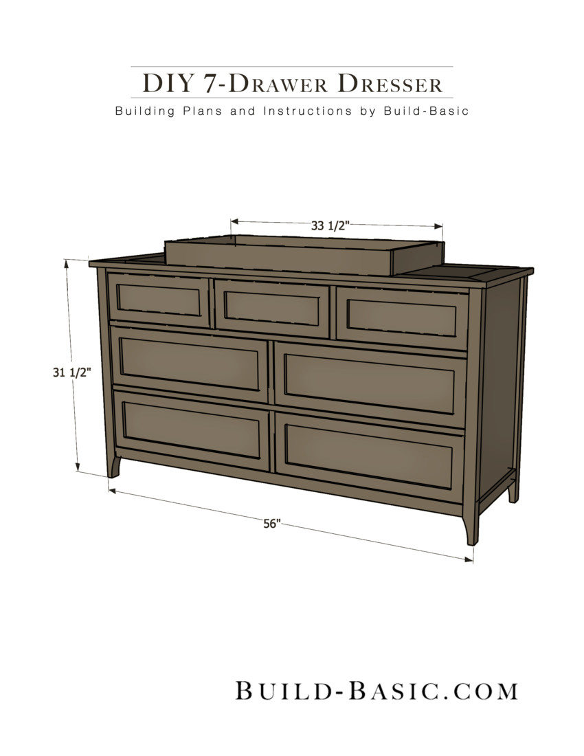 Best ideas about DIY Dressers Plans
. Save or Pin Build a DIY 7 Drawer Dresser ‹ Build Basic Now.