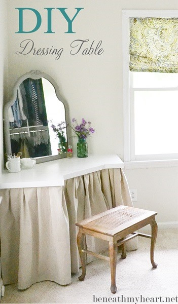 Best ideas about DIY Dressing Table
. Save or Pin DIY Dressing Table Beneath My Heart Now.