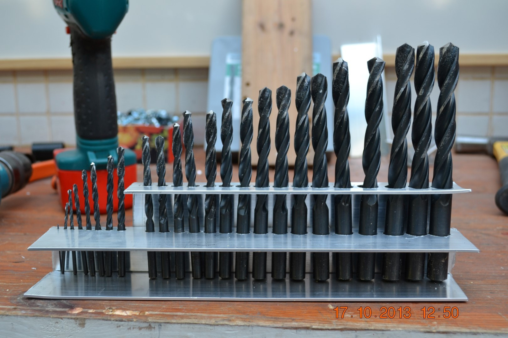 Best ideas about DIY Drill Bit Organizer
. Save or Pin Drill Bit Stand 2 Now.