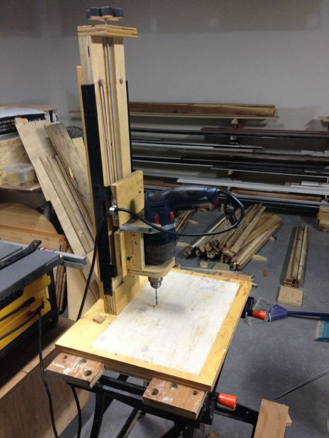 Best ideas about DIY Drill Press Plans
. Save or Pin DIY Drill Press with Rubber Band Suspension Now.