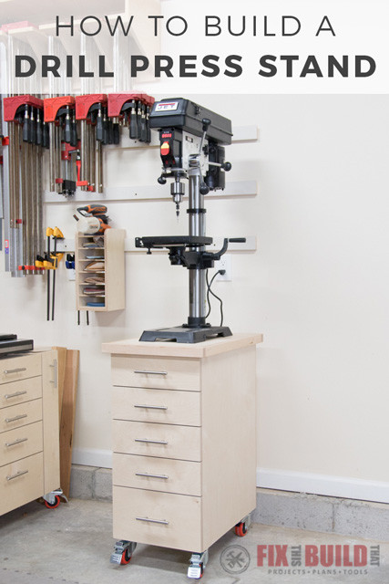 Best ideas about DIY Drill Press Stand
. Save or Pin DIY Drill Press Stand with Storage Now.