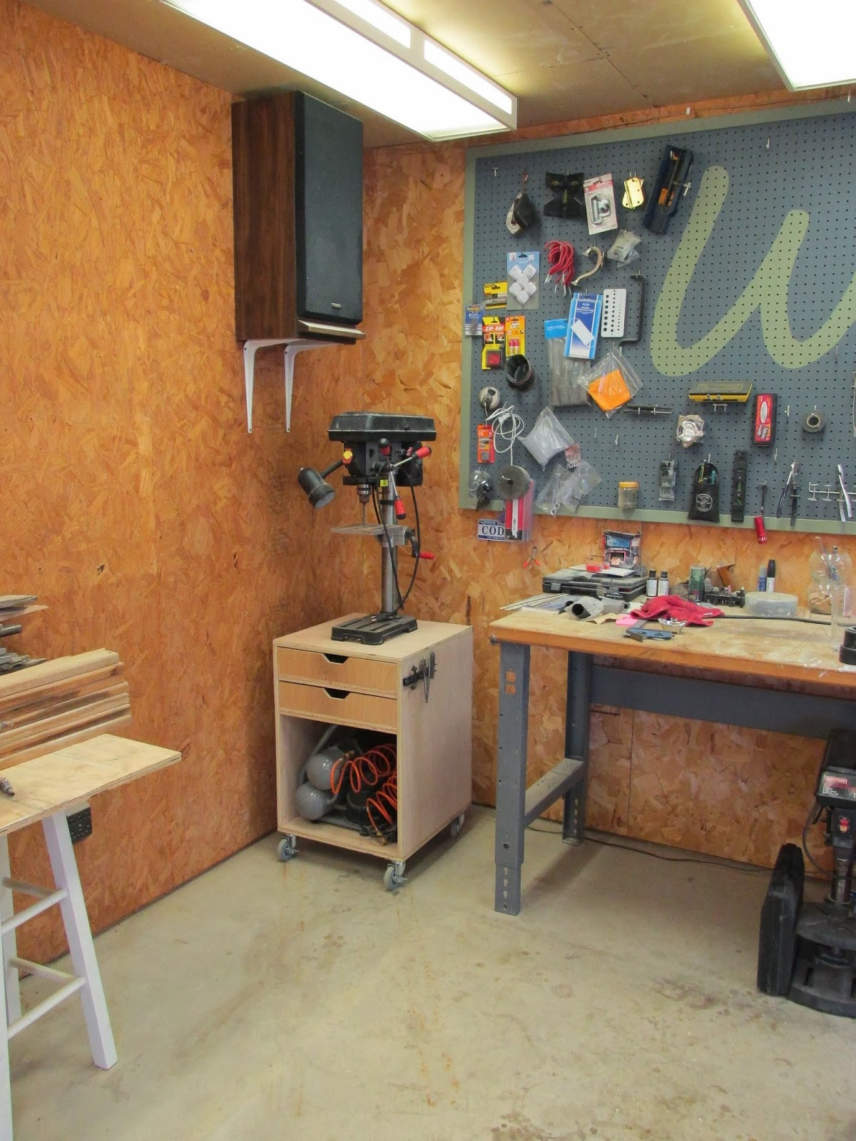 Best ideas about DIY Drill Press Stand
. Save or Pin Wilker Do s DIY Rolling Drill Press Stand Now.