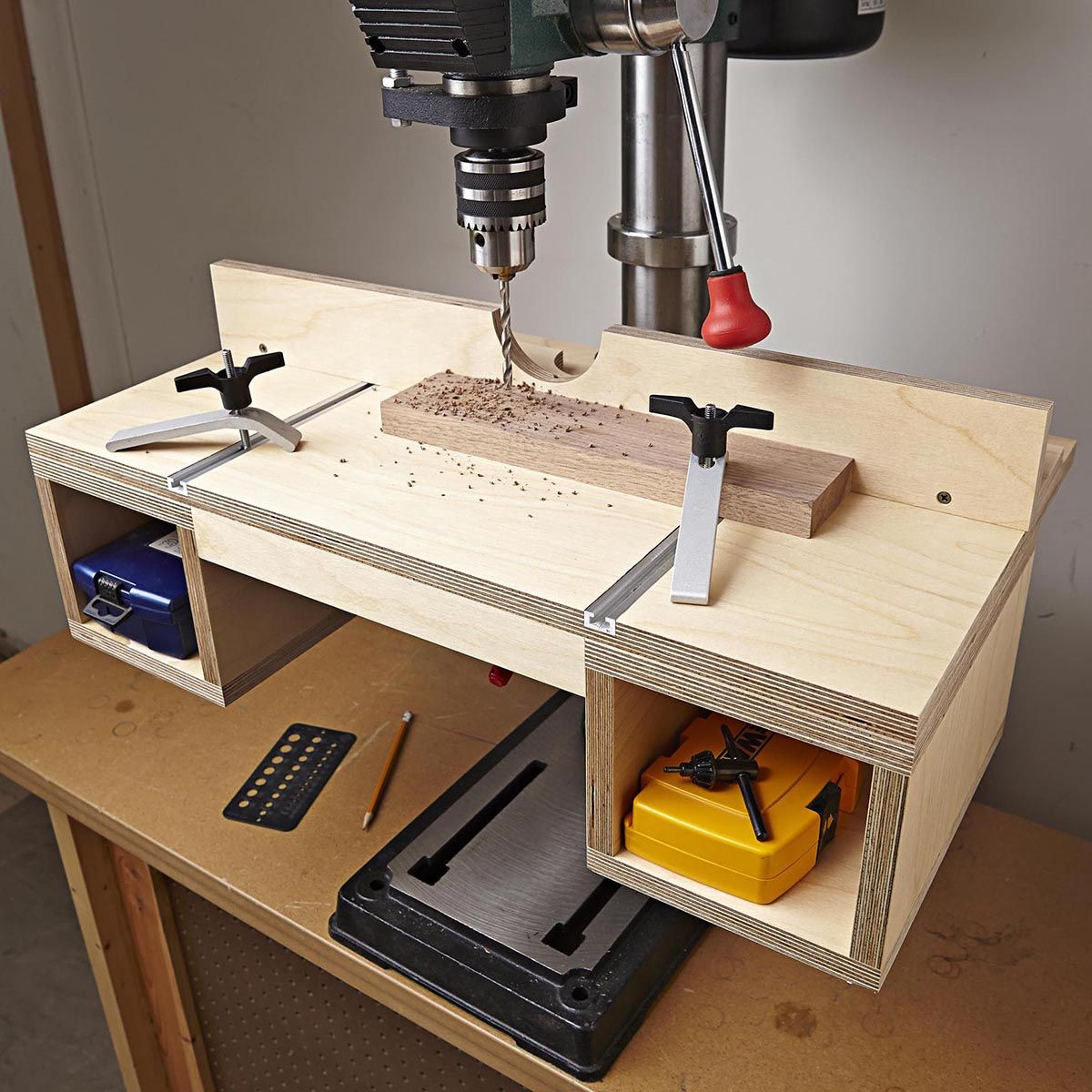 Best ideas about DIY Drill Press Table
. Save or Pin Do it all drill press table woodworking plan Instantly up Now.