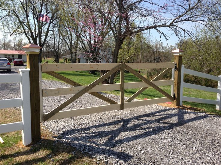 Best ideas about DIY Driveway Gate
. Save or Pin 3 Frame Gate Front yard Now.