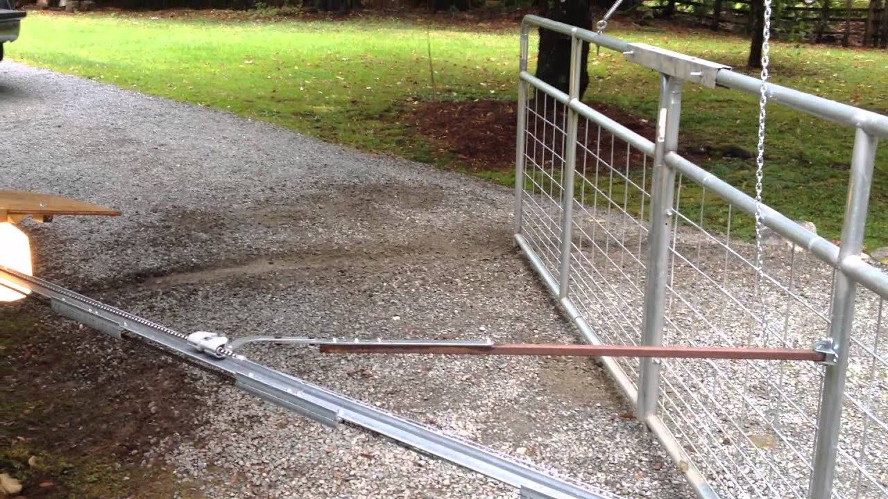 Best ideas about DIY Driveway Gate
. Save or Pin Homemade Driveway Gate Opener Now.