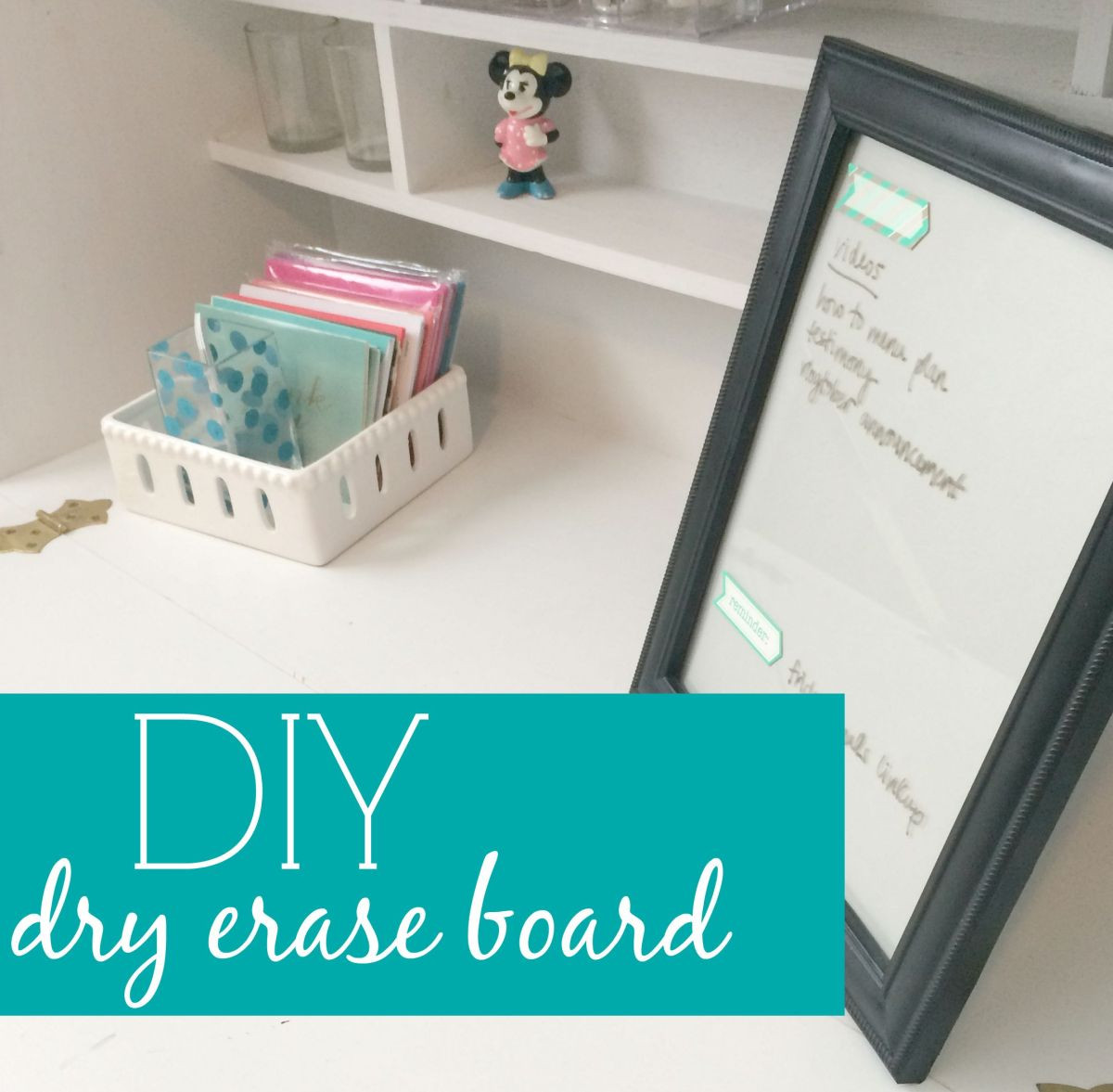 Best ideas about DIY Dry Erase Board
. Save or Pin DIY Dry Erase Board – e Home For fort Now.