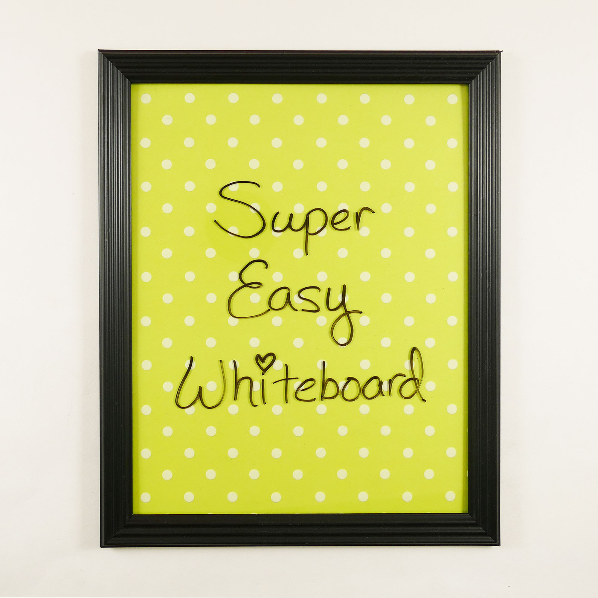 Best ideas about DIY Dry Erase Board
. Save or Pin DIY Dry Erase Board — So Simple & Cute Jennifer Maker Now.